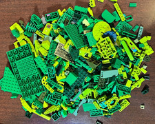 Lego Bricks Mixed Green 500g
