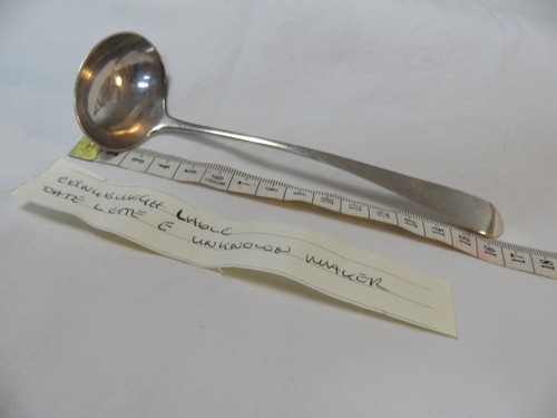 Edingburugh toddy ladle - edingburugh, no