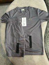 Kids 9-10 Dark Grey Lacoste