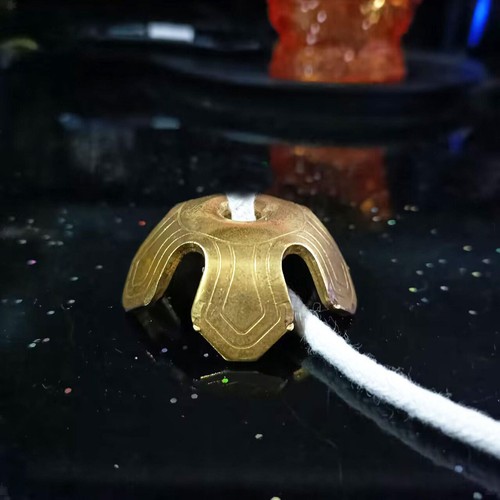 Oil lamp wick holder - lamp,