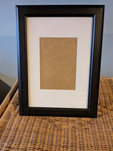 Ikea black wooden photo frame - wooden,