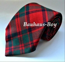 NECK TIE TARTAN MACINTOSH RED