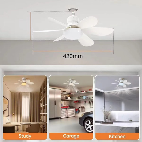Led ceiling fan light with - ceiling,