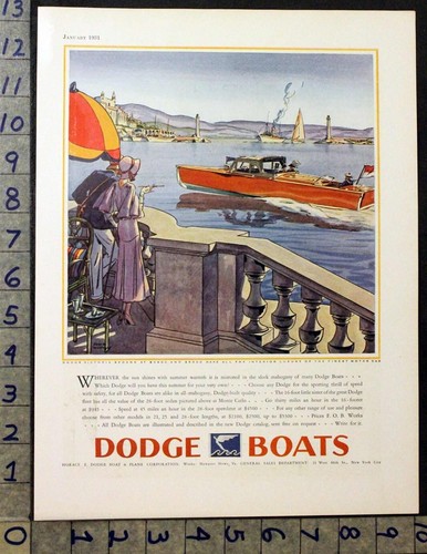 1931 dodge cruiser motorboat - cruiser,