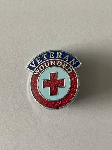 Wounded veteran lapel pin - wounded,