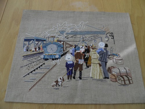 Vintage embroidery needlework - vintage,