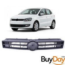 Front Upper Main Grille Black