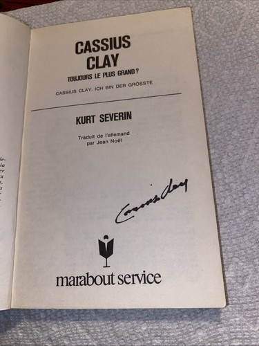 Rare cassius clay muhammad - clay, (