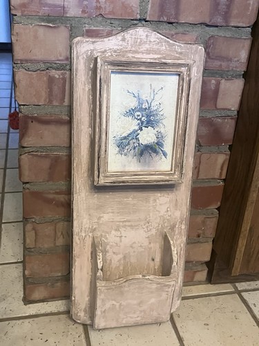 Vintage distressed pink floral - pink,