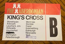 British Rail Carriage Window