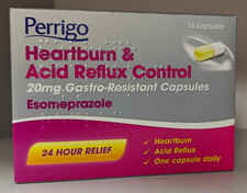 Perrigo Esomeprazole Heatburn Tablets, 20 mg - 14 Box