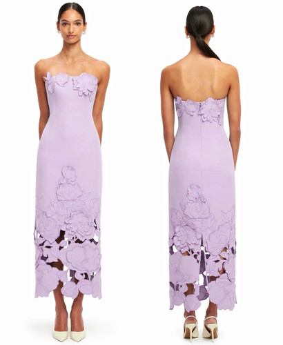 Leo lin purple - lin, strapless