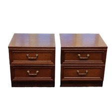 G Plan 2 Drawer Mahogany