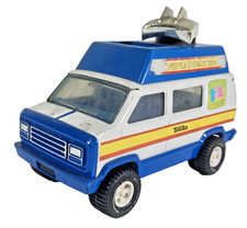 Vintage Tonka TV5 Television News Van Toy Truck Diecast 1970s US Pressed Steel