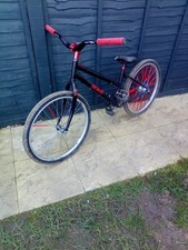 Red And Black Bike (no Brakes