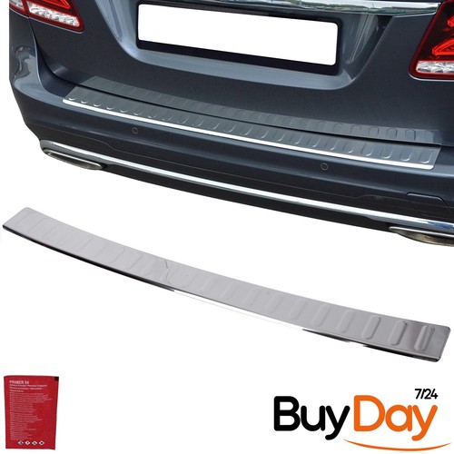 Rear bumper protector polished - rear,