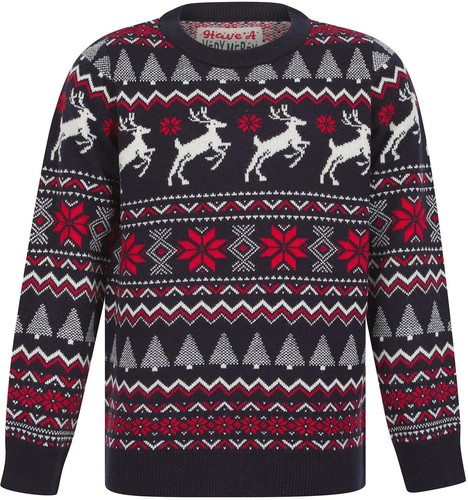 Christmas reindeer fairisle - reindeer,
