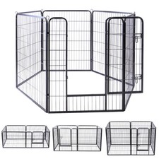 Pet Dog Pen 6 Panel Foldable