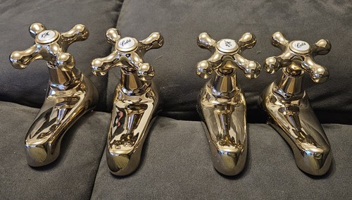 Victorian style brass taps - style,