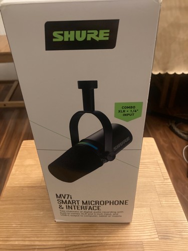 Shure mic mv7i brand - shure, new