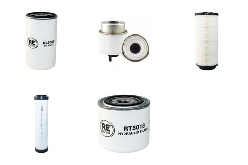 Filter service kit - fits, jcb