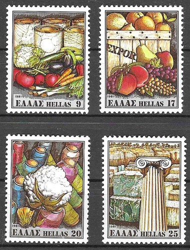 Stamps greece 1981 - stamps,