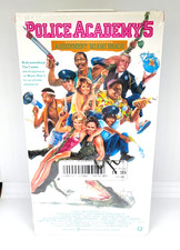 Police Academy 5 - Assignment Miami Beach - 1988 Warner Brothers Sealed VHS Tape