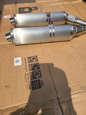 Aprilia Rsv 1000cc R Tuono Exhaust Pipes/Cans From 2008 Bike Excellent Condition