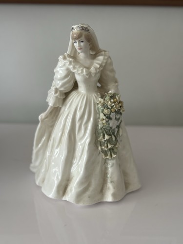 Coalport figurine hrh diana - coalport,