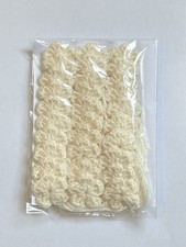 30 NEW CROCHET FLOWERS  SIZE 3