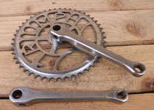 Triumph 165mm Cottered Crankset 48t Chainset Vintage Retro Steel Raleigh Bike