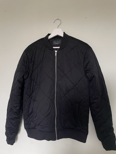 Zara men black quilted - zara, men’s