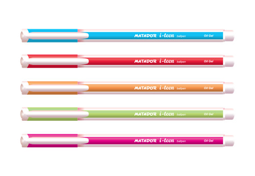 Matador teen ball pen pack - ball, 6-pack
