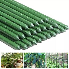 Hydroponics Garden Plant Stakes Support Sticks Canes Pole Grow Tools 20 Pack 3ft