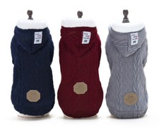 Dog Cat Hoodie Knitted Jumper