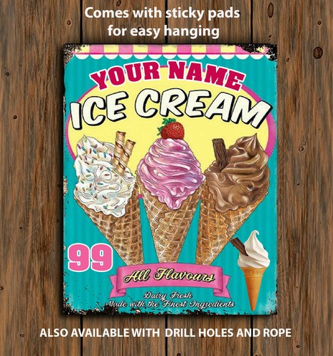 Personalised ice cream - , shop