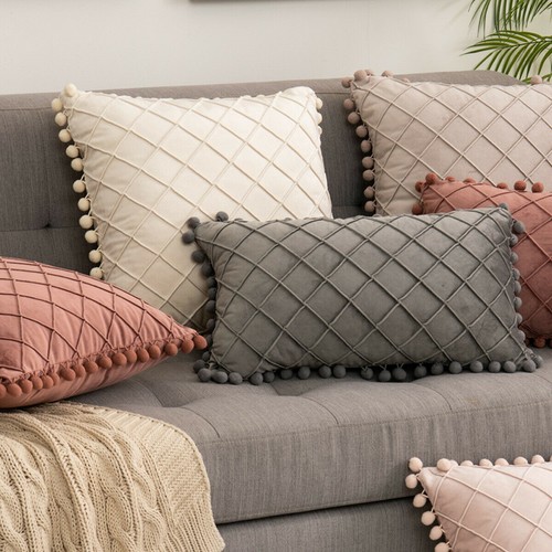 Pom poms velvet soft - poms,