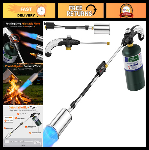 High output propane - torch, weed