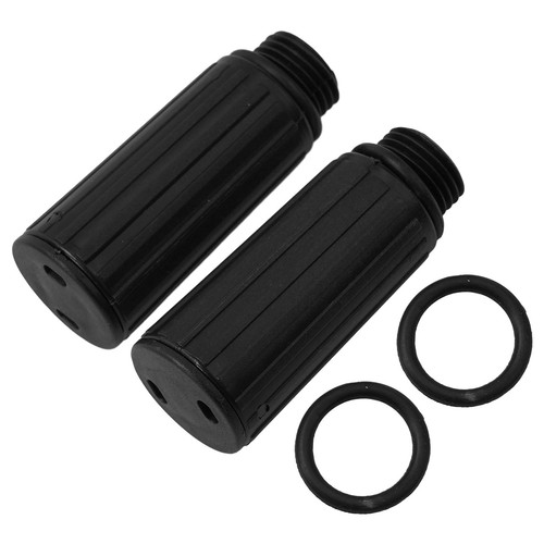 Black plastic breathing - plastic,
