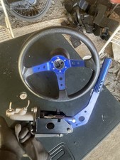 Hydraulic Handbrake Hydro Car Racing Steering Wheel Sport