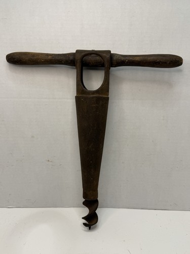 Antique wooden beer - wooden, opener