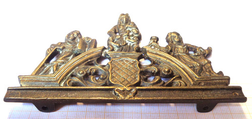Antique used case part bronze - part,