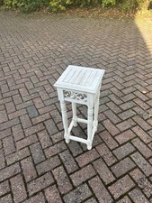 Indoor Wooden Corner Storage Nightstand / Plant Stand Planter Pot Holder Table