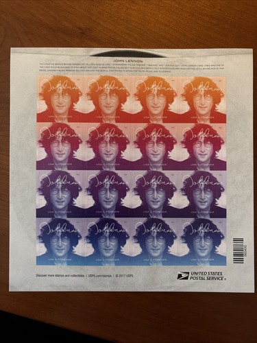 Usps sheet stamps john - usps,