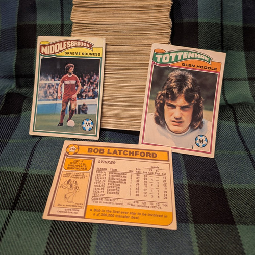 1978 topps orange - topps, back