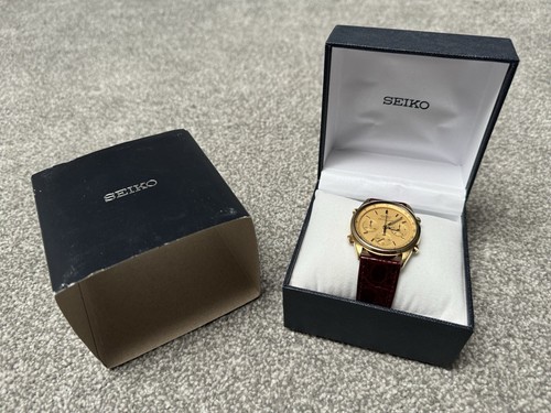 Seiko 7a28 7029 gold - seiko, 7a28-7029