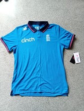 BNWT Official England cricket polo shirt men's M Cinch