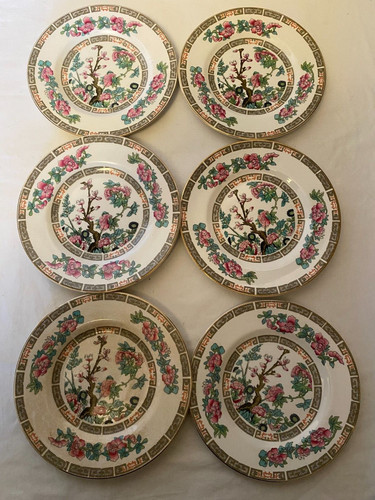 Maddock china side plates - 6,