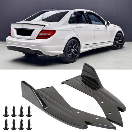 Rear bumper canard - canard, splitter