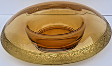 Vintage Cambridge Amber Glass